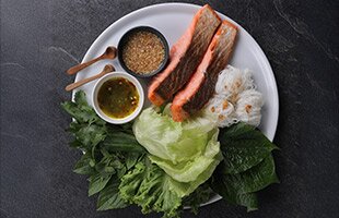 เมี่ยงปลาฟยอร์ดเทราต์นอร์เวย์