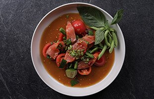 ตำเกาเหลาปลาฟยอร์ดเทราต์นอร์เวย์แซ่บ